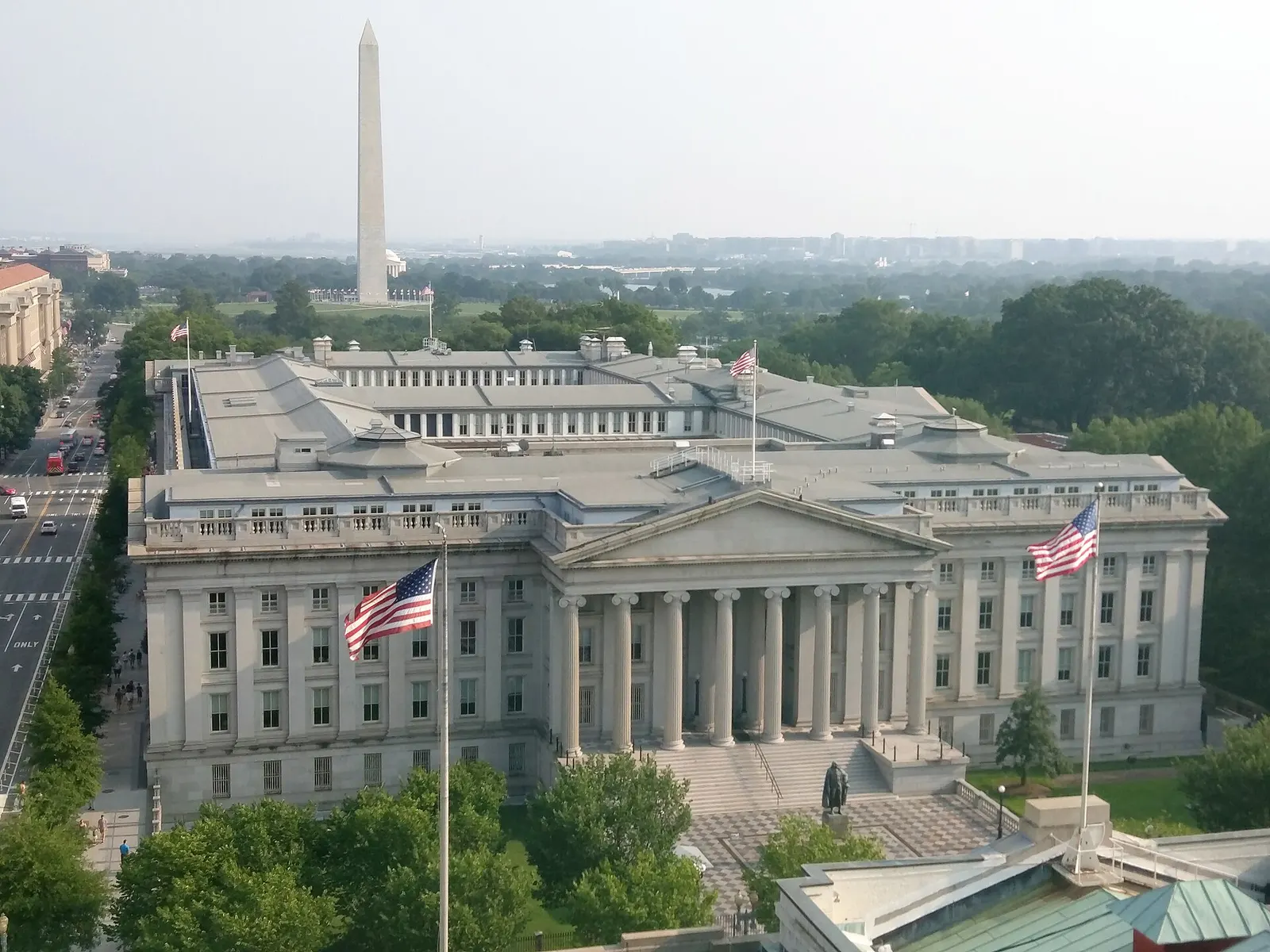 US Treasury building