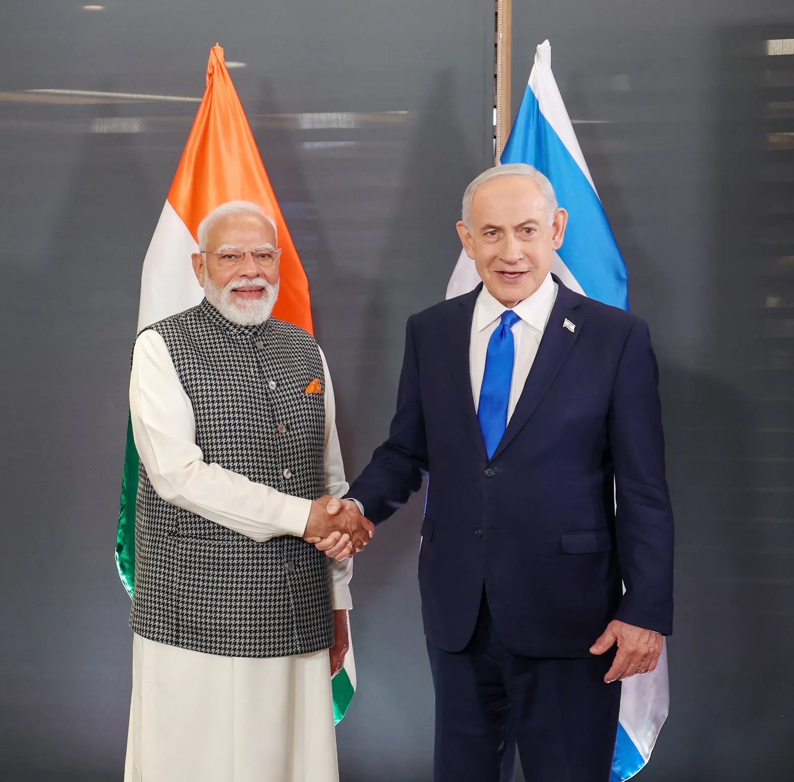 Modi and Netanyahu meeting, February 2026